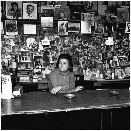 Wanda Behind the Bar. Tootsie's Orchid Lounge, Nashville, TN 1974
