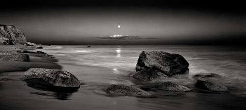 Moonrise Over Lucy Vincent Beach