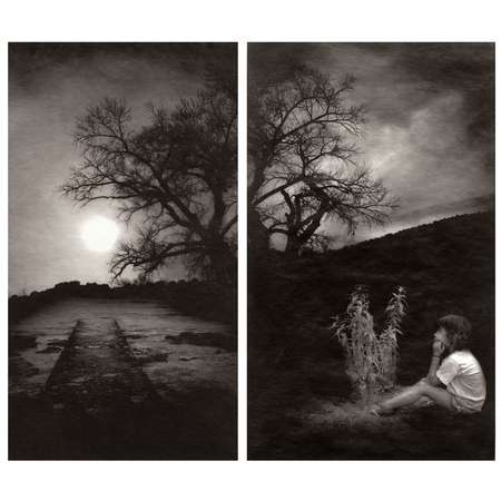 Here Nor There 8 & 4 Diptych