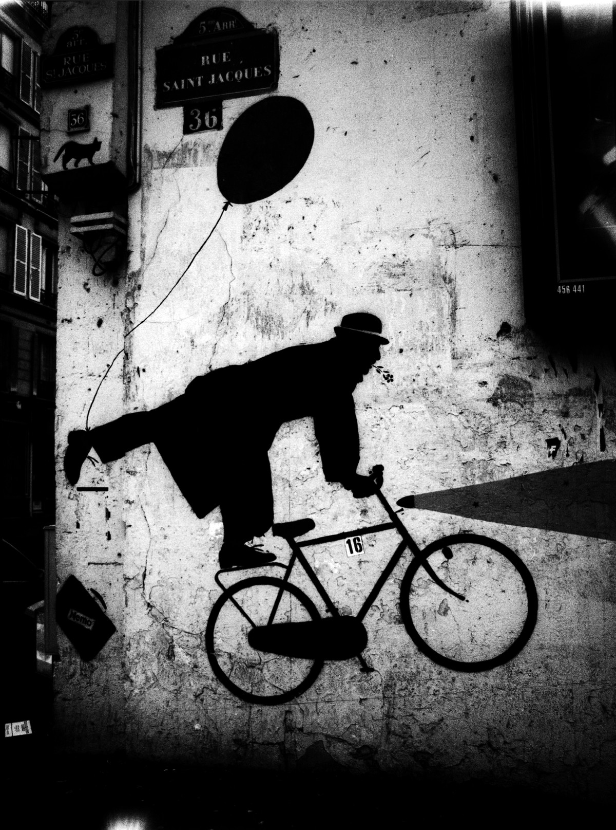 Untitled, Paris (Man on Bicycle)
