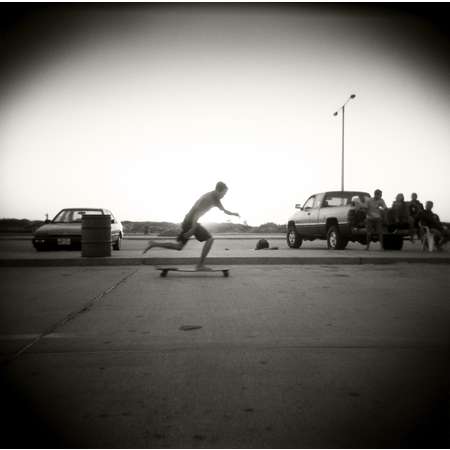 Skateboarder, South Padre Island, 2001