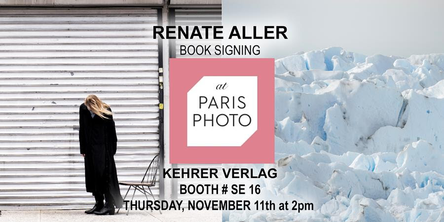 Renate Aller Book Signing at Paris Photo, Catherine Couturier Gallery artist