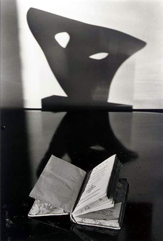 Andre Kertesz, Still life with book and sculpture