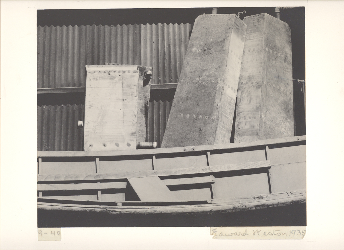 Edward Weston, Shipyard Detail, Wilmington, 1935