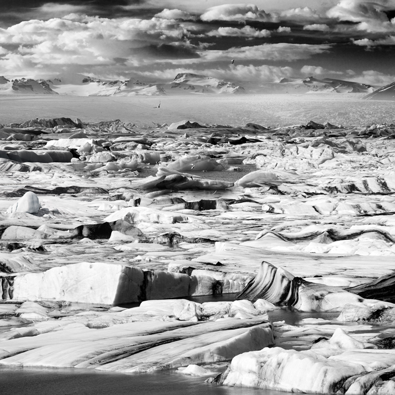 jean miele - Jokulsarlon Icebergs, Vatnajokull Glacier