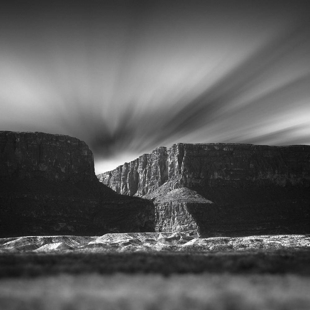 Mabry Campbell, Santa Elena Canyon No. 1, 2020, Catherine Couturier Gallery