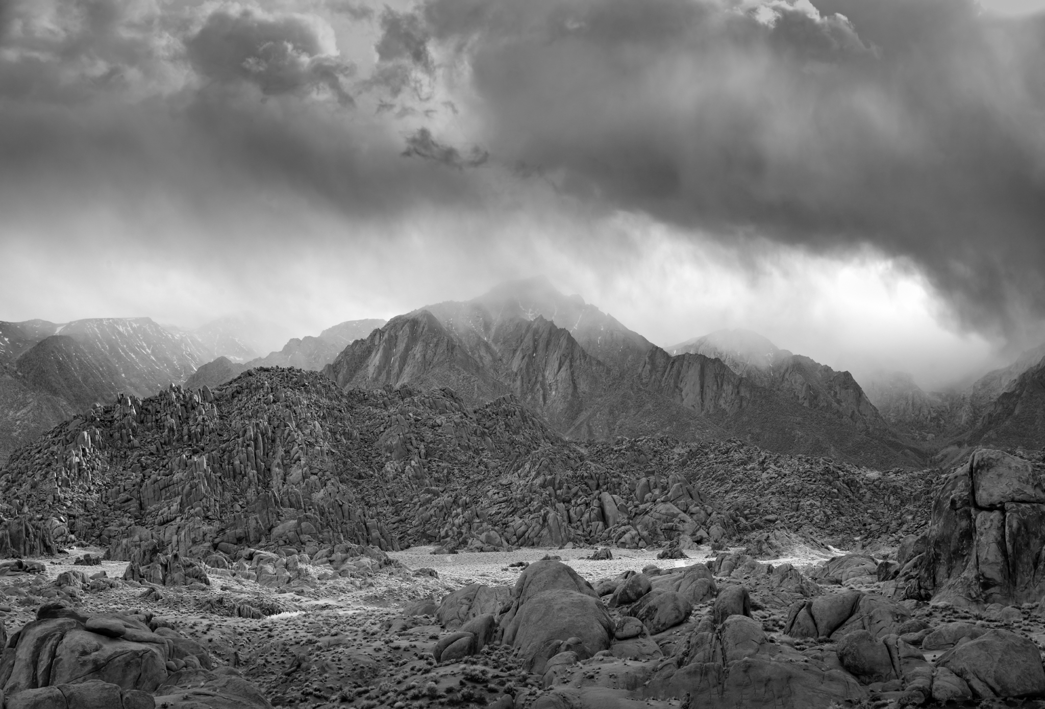 Mitch Dobrowner, Storm over Sierra Nevada, Catherine Couturier Gallery