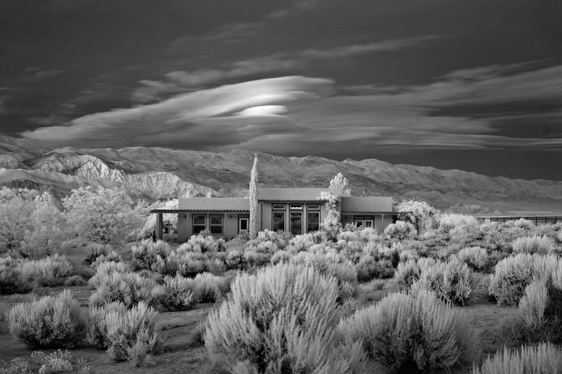 Mitch Dobrowner, Desert House, Catherine Couturier Gallery