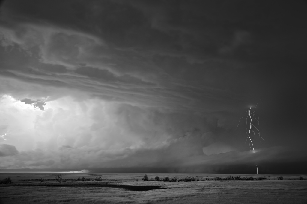 Mitch Dobrowner Storm and Last Light Crow Buttes South Dakota 2014