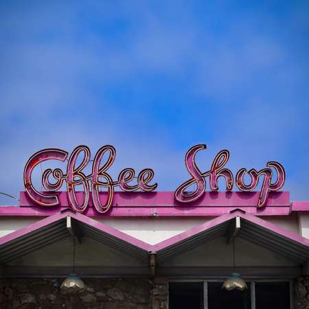 Neon Coffee Shop