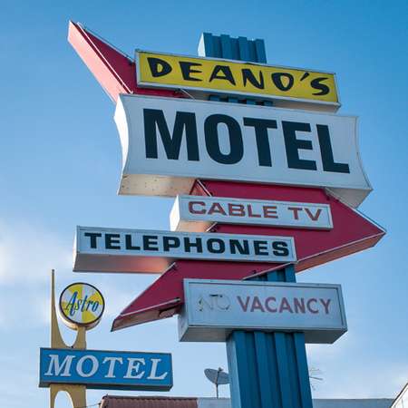 Vintage Motel Signage
