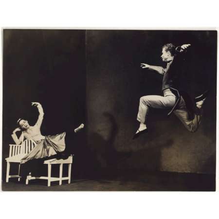 Martha Graham and Merce Cunningham in Letter to the World