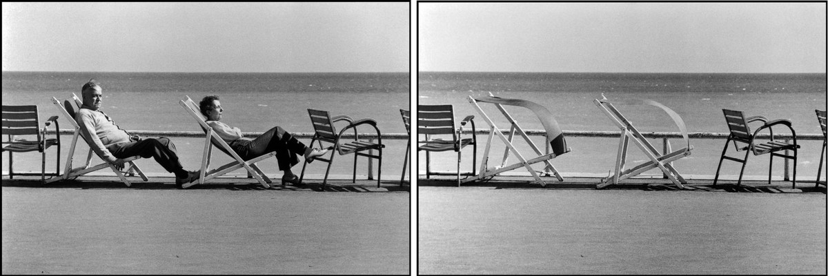 Cannes, France, 1975 (beach chairs)