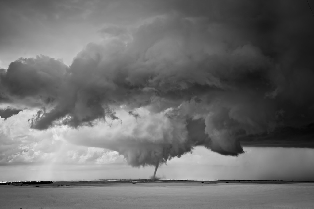 Tornado Over Plains