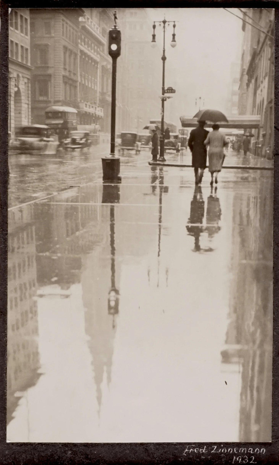 Rainy Day, Fifth Avenue, New York City