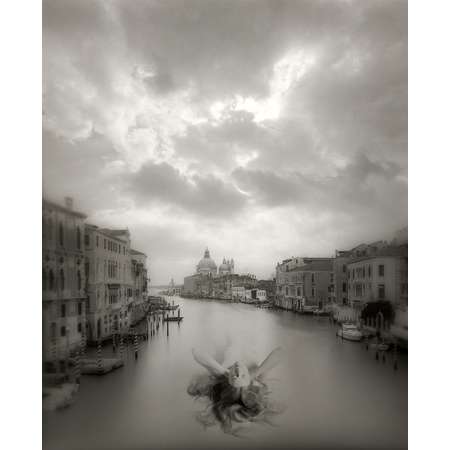 Untitled (Figure in Water, Venice, Italy