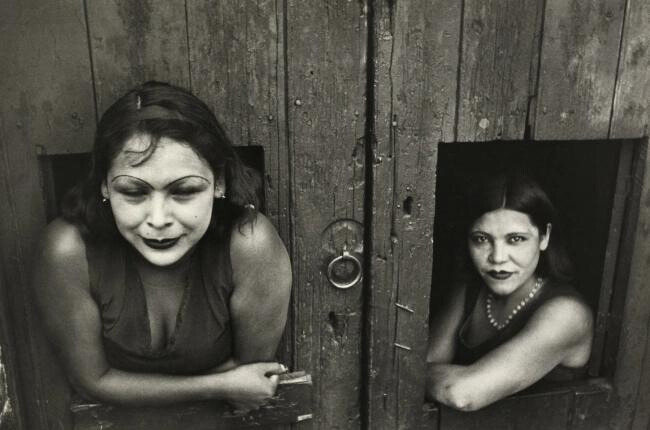 Henri Cartier-Bresson, Two Prostitutes, Mexico