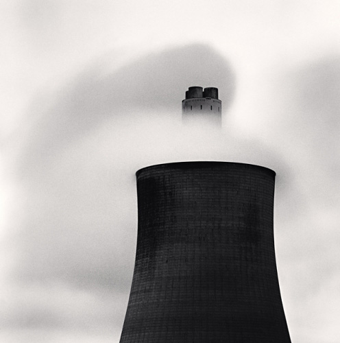Ratcliffe Power Station, Study 54, Nottinghamshire, England, Michael Kenna, Catherine Couturier Gallery