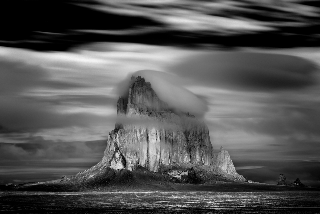 Mitch Dobrowner, Shiprock Storm, Catherine Couturier Gallery