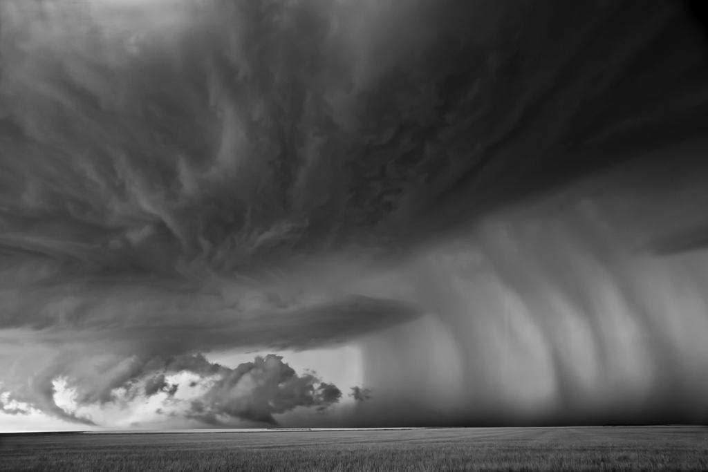 Mitch Dobrowner Rain Curtain St. Francis Kansas 2014